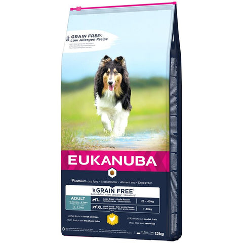 Eukanuba Grain Free Large Breed Adult – Chicken Pet Supplies