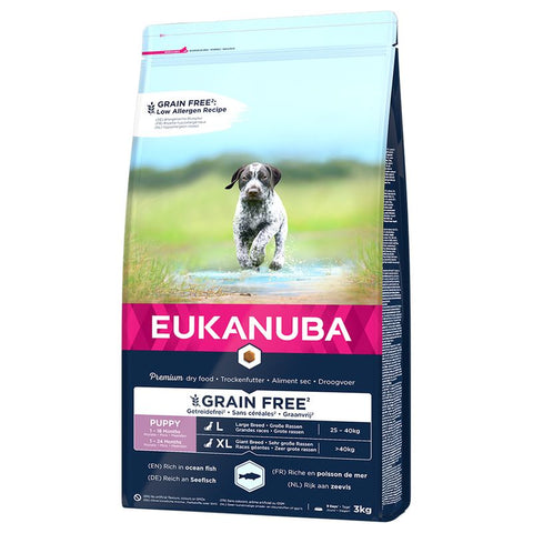 Eukanuba Grain-Free Large Breed Puppy with Ocean Fish Pet Supplies