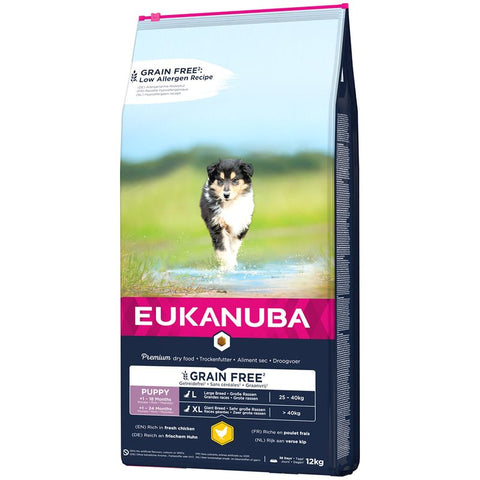 Eukanuba Grain Free Puppy Large Breed - Chicken Pet Supplies