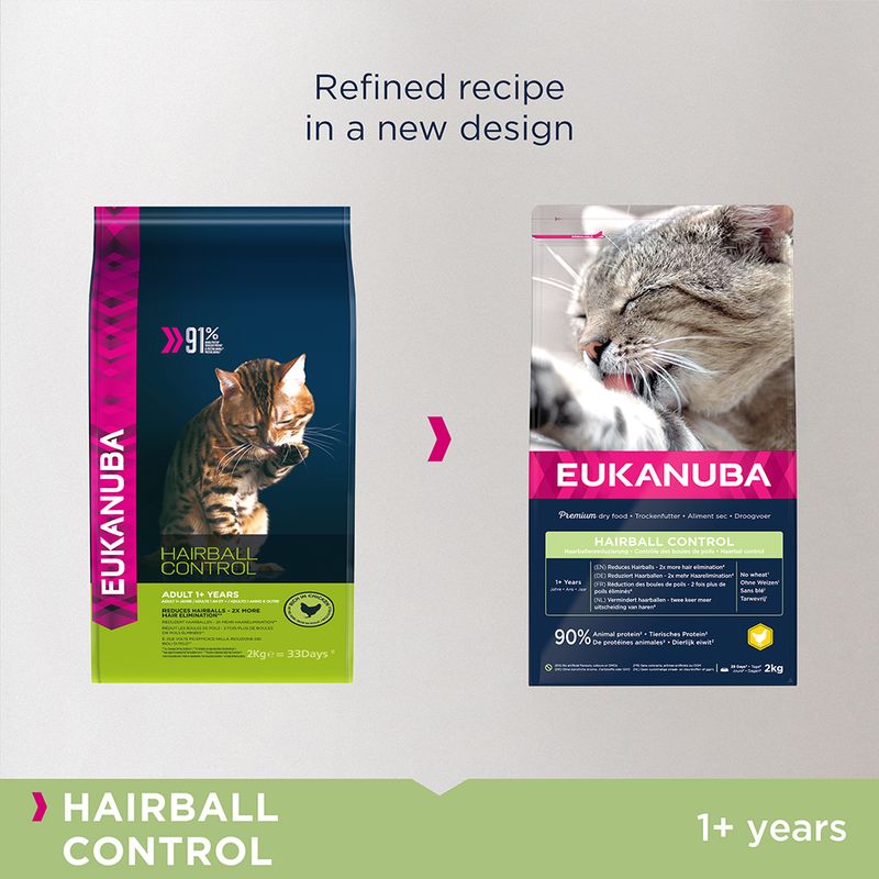 Eukanuba Hairball Control Adult Pet Supplies
