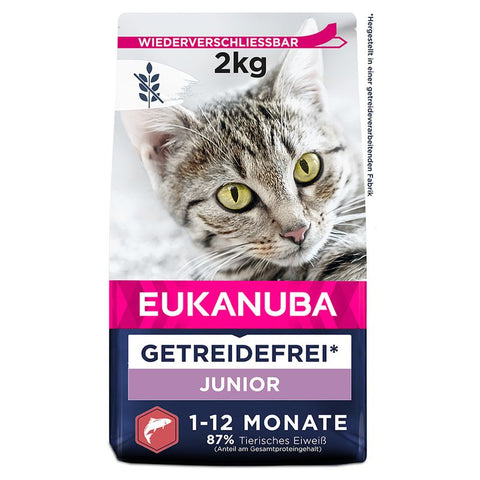 Eukanuba Kitten Grain-Free Rich in Salmon Pet Supplies