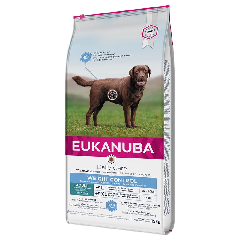 Eukanuba Large Breed Adult - Weight Control  Pet Supplies