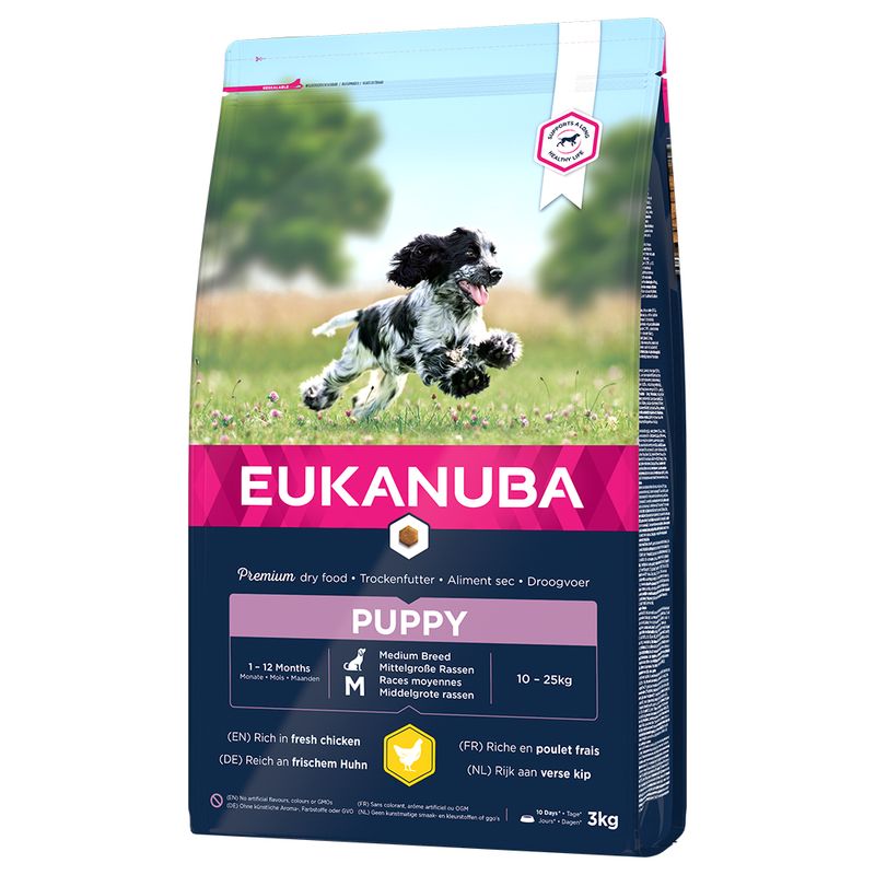 Eukanuba Puppy Medium Breed - Chicken Pet Supplies