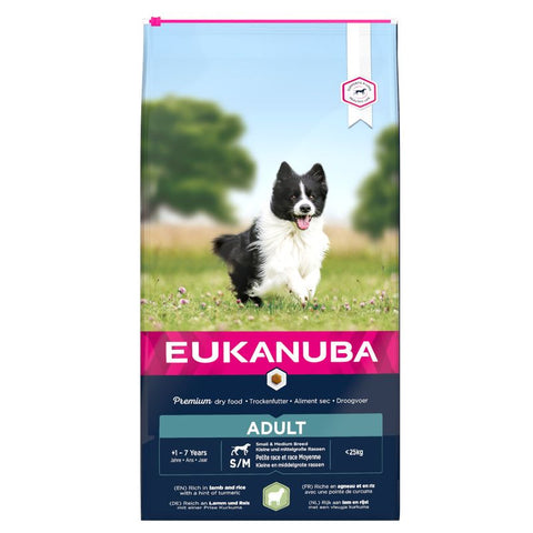 Eukanuba Small & Medium Breed Adult - Lamb & Rice Pet Supplies