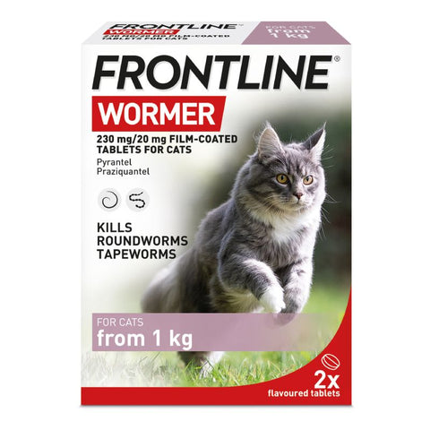 FRONTLINE® Wormer Tablets for Cats Pet Supplies