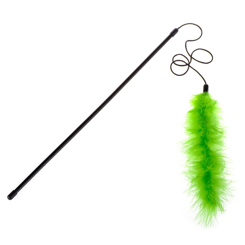 Feather Boa Cat Dangler Pole Pet Supplies