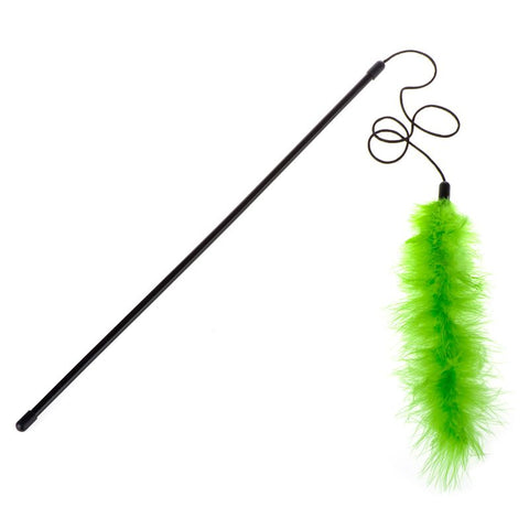 Feather Boa Cat Dangler Pole Pet Supplies