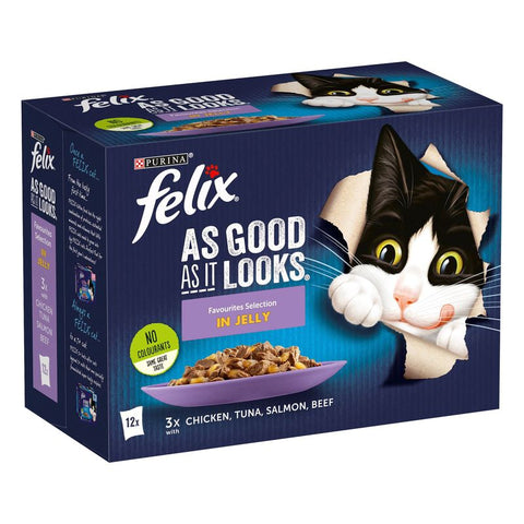 Felix As Good As It Looks 12 x 100g Pet Supplies