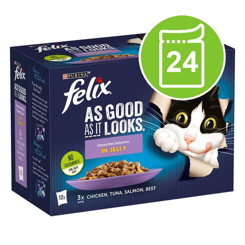 Felix As Good As It Looks 24 x 100g Pet Supplies