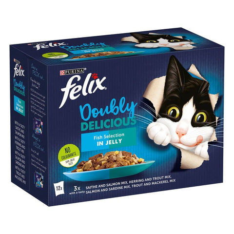 Felix As Good As It Looks - Doubly Delicious 24 x 100g Pet Supplies