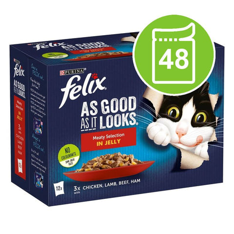 Felix As Good As It Looks Saver Pack 48 x 100g Pet Supplies
