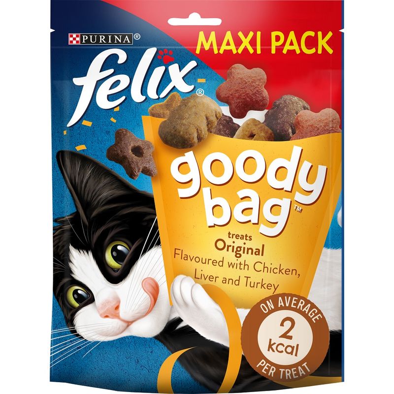 Felix Goody Bag Cat Treats Maxi Pack 200g Pet Supplies