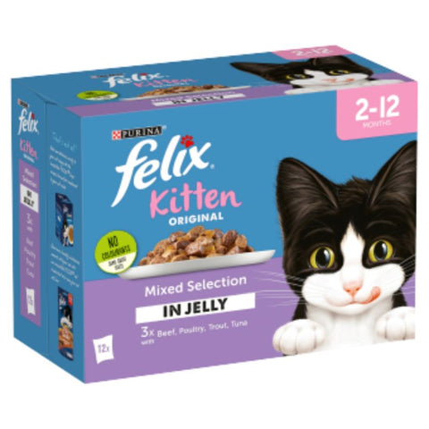 Felix Kitten Original Pouches Pet Supplies