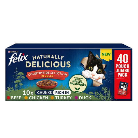 Felix Naturally Delicious 40 x 80g Pet Supplies