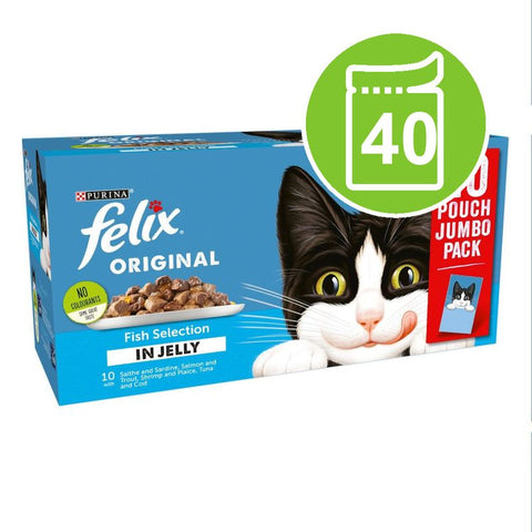 Felix Original Pouches 40 x 100g Pet Supplies