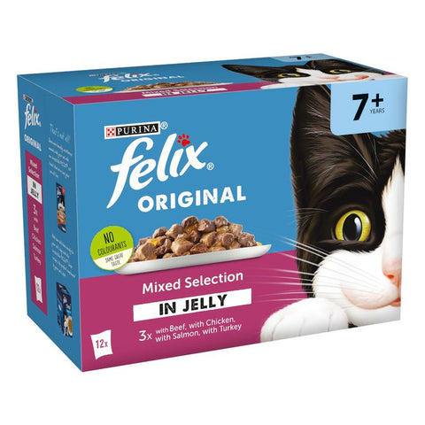 Felix Senior Original Pouches Pet Supplies
