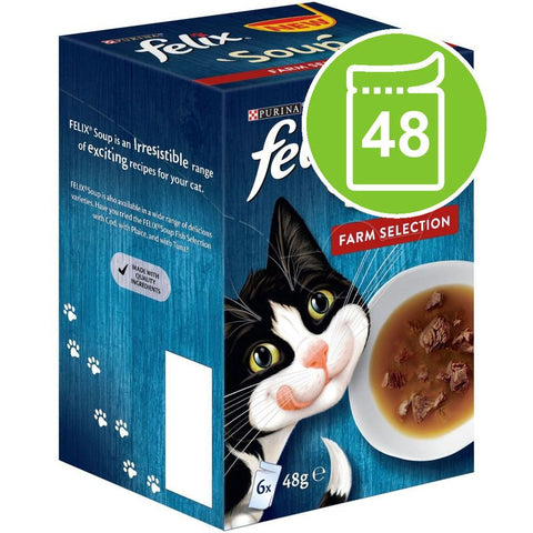 Felix Soup Saver Pack 48 x 48g Pet Supplies