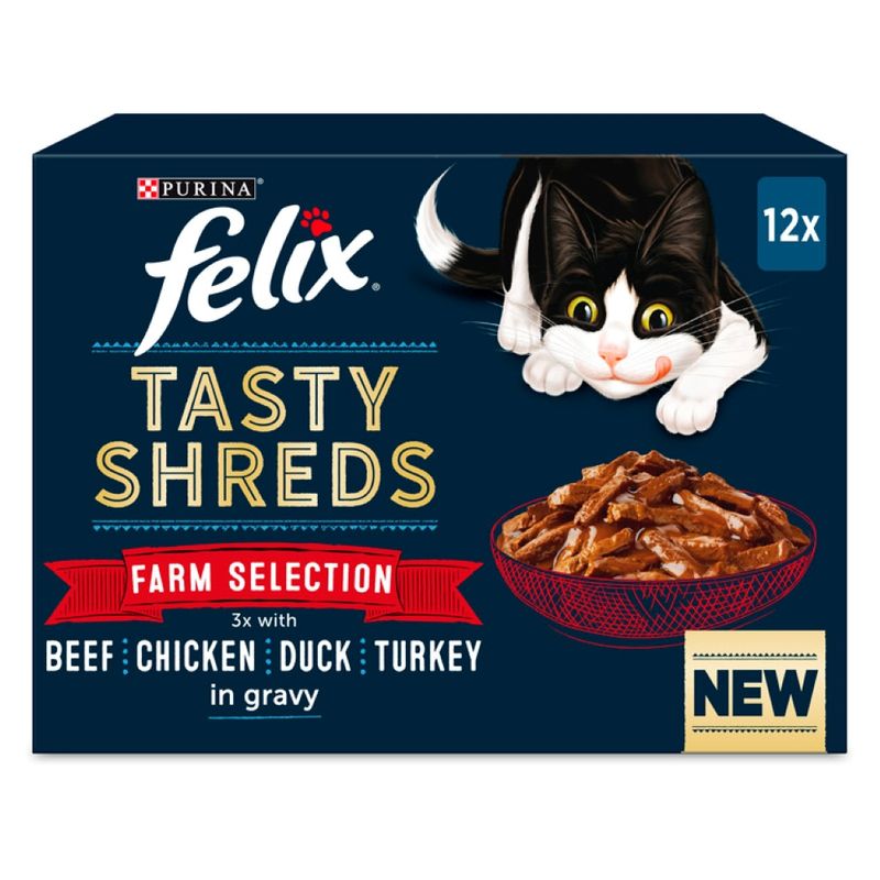Felix Tasty Shreds 12 x 80g Pet Supplies