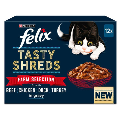 Felix Tasty Shreds 12 x 80g Pet Supplies