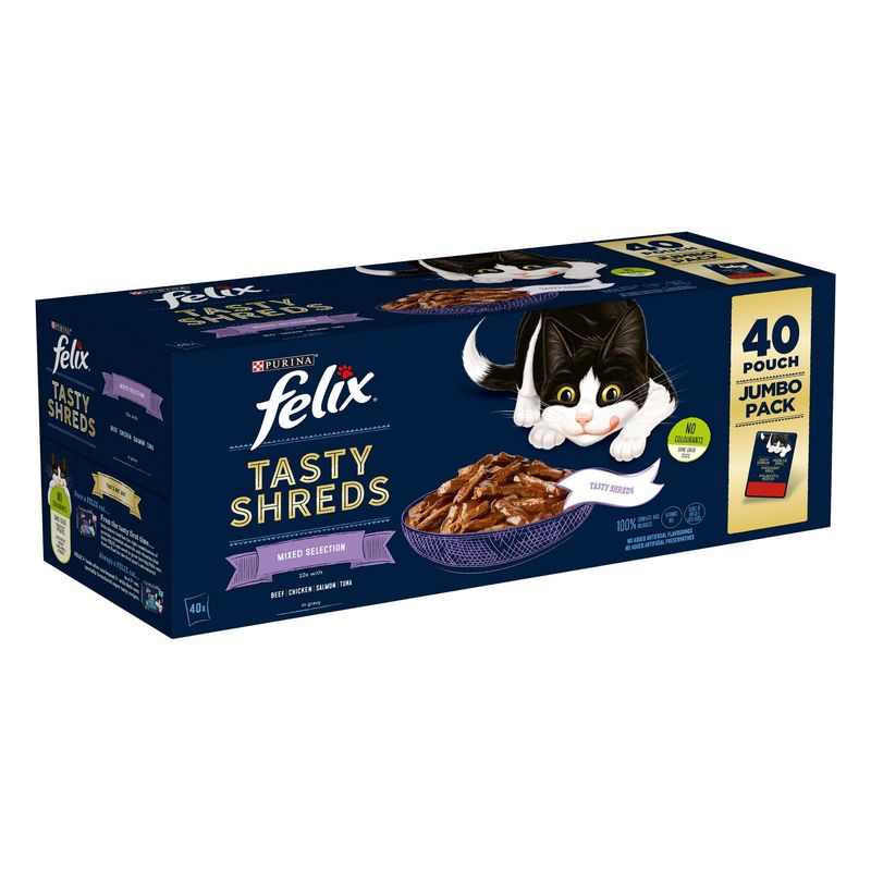 Felix Tasty Shreds Jumbo Pack 40 x 80g Pet Supplies