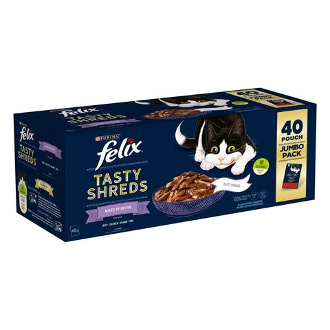 Felix Tasty Shreds Jumbo Pack 40 x 80g Pet Supplies