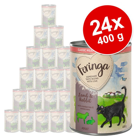 Feringa Classic Meat Menu Saver Pack 24 x 400g Pet Supplies