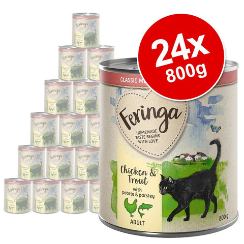 Feringa Classic Meat Menu Saver Pack 24 x 800g Pet Supplies