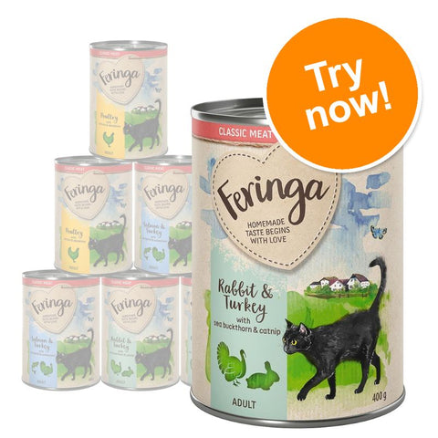 Feringa Classic Meat Trial Pack 6 x 400g Pet Supplies