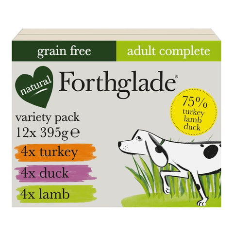 Forthglade Complete Meal Grain-Free Adult Dog - Mixed Pack Pet Supplies