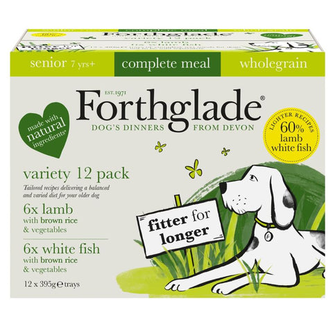 Forthglade Complete Meal Wholegrain Senior Dog - Lamb & White Fish Pet Supplies