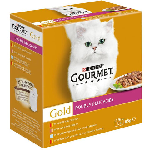 Gourmet Gold Double Delicacies 8 x 85g Pet Supplies