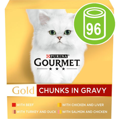 Gourmet Gold Tender Chunks Mega Pack 96 x 85g Pet Supplies