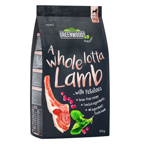 Greenwoods Lamb with Potatoes, Spinach & Cranberries Pet Supplies