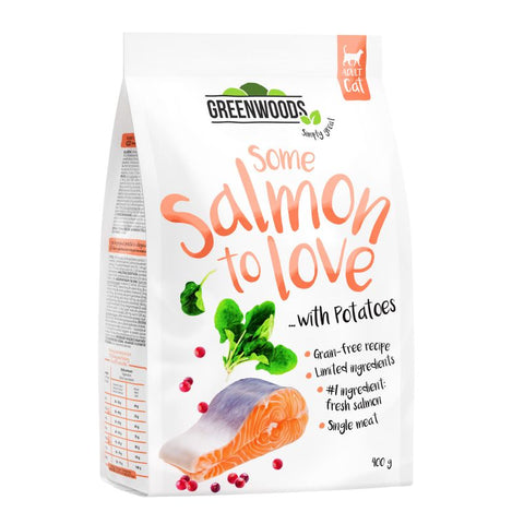Greenwoods Salmon with Potatoes, Spinach & Cranberries Pet Supplies