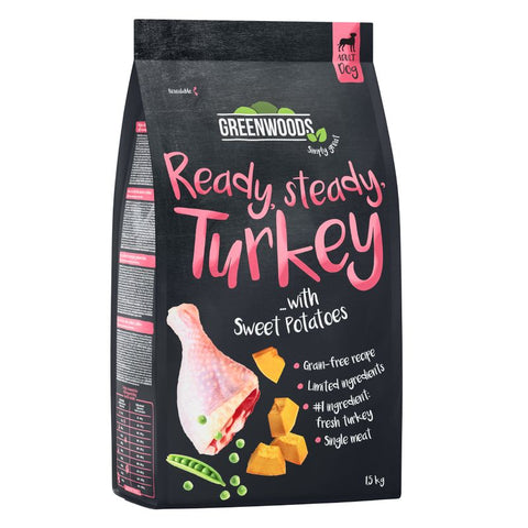 Greenwoods Turkey with Sweet Potatoes, Peas & Pumpkin Pet Supplies