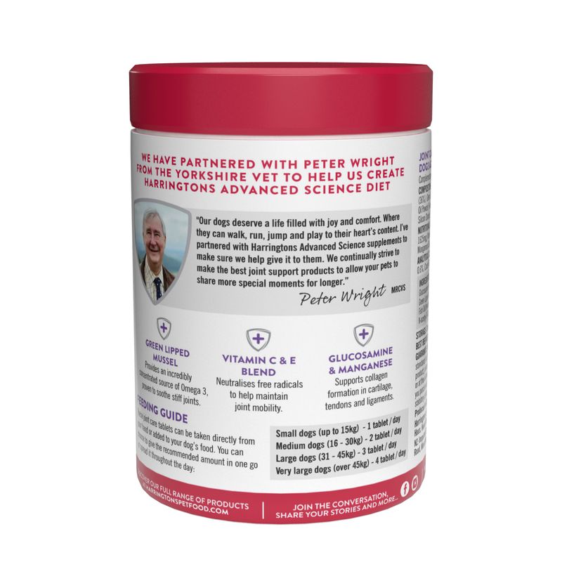 Harringtons Advanced Science Joint Care Supplements for Senior Dogs - Tablets Pet Supplies