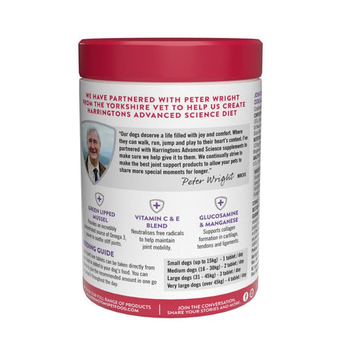 Harringtons Advanced Science Joint Care Supplements for Senior Dogs - Tablets Pet Supplies