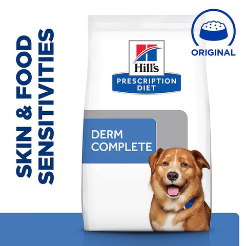 Hill’s Prescription Diet Canine Derm Complete Dry Dog Food Pet Supplies