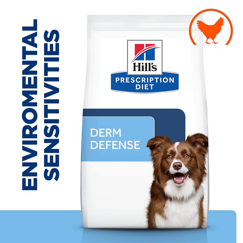 Hill's Prescription Diet Canine Derm Defense Skin Care - Chicken Pet Supplies