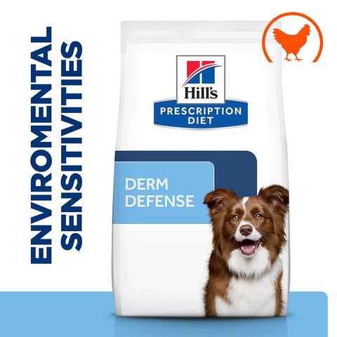 Hill's Prescription Diet Canine Derm Defense Skin Care - Chicken Pet Supplies