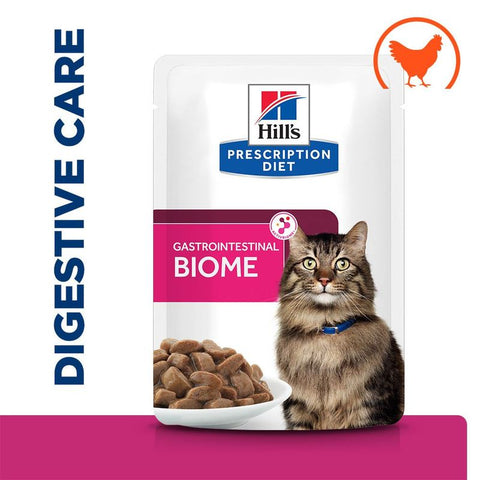 Hill's Prescription Diet Feline Gastrointestinal Biome - Chicken Pet Supplies