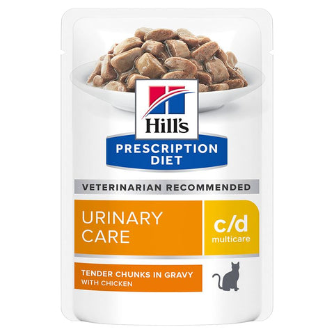 Hill's Prescription Diet Feline c/d Multicare Urinary Care - Chicken Pet Supplies