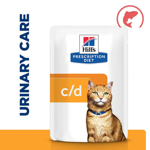 Hill's Prescription Diet Feline c/d Multicare Urinary Care - Salmon Pet Supplies