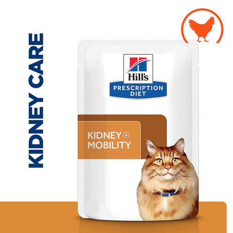 Hill's Prescription Diet Feline k/d+Mobility Kidney+Joint Care - Chicken Pet Supplies