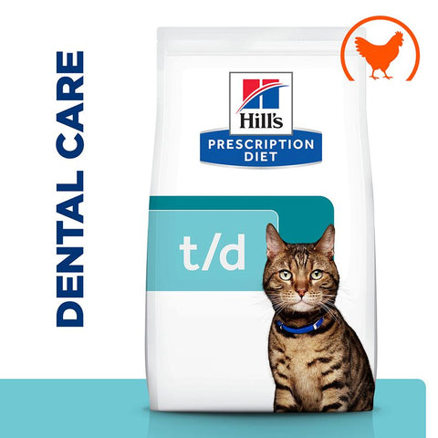 Hill's Prescription Diet Feline t/d Dental Care - Chicken 