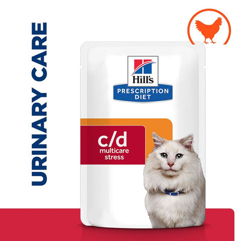 Hill's Prescription Diet c/d Multicare Stress Urinary Care with Chicken 