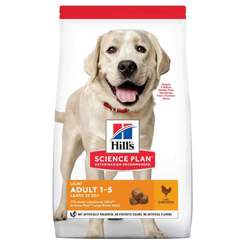 Hill's Science Plan Adult 1-5 Light Large Breed with Chicken Pet Supplies