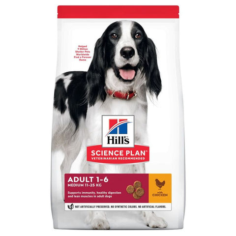 Hill’s Science Plan Adult 1-6 Medium with Chicken Pet Supplies