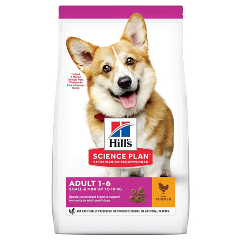 Hill’s Science Plan Adult 1-6 Small & Mini with Chicken Pet Supplies