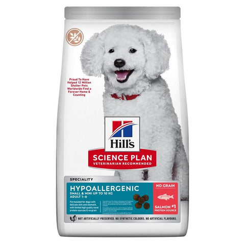 Hill's Science Plan Adult 1+ Hypoallergenic Small & Mini Salmon Pet Supplies